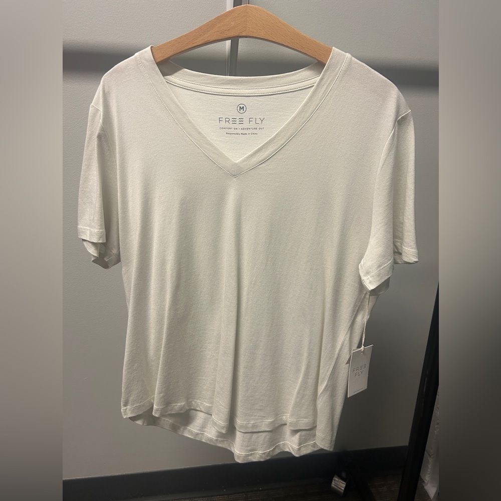 Free Fly Bamboo V Neck T-Shirt